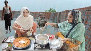 Toofani Mosam Main Khana Banana Bht Mushkil  Village Family vlog  Irmas Pakistani family vlog [upl. by Stearne]