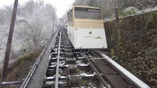 Funiculaire Montreux Territet – Glion 1er avril 2022 4k [upl. by Paschasia147]