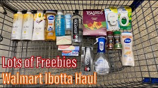 Walmart Ibotta Haul 52924  Lots of Freebies  No Midweek bonus [upl. by Noni223]