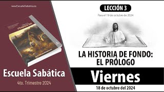 Escuela Sabática  Viernes 18 de octubre del 2024  Lección Adultos [upl. by Reames332]