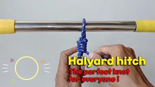 Halyard hitch  The perfect knot for everyone [upl. by Shirline]