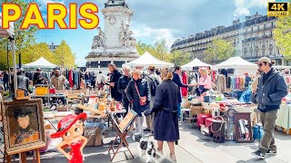 Paris France 🇫🇷  Paris 2024 Paris tour 2024 Printemps  Paris Walk 4K ▶1h28 [upl. by Enahc]