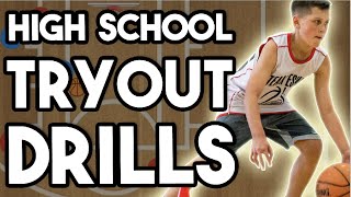 11 Basketball Tryout Drills For High School [upl. by Sill]