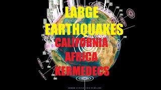 9092023  Large M69 earthquake in Morocco N Africa  M66 in Kermedecs  M52 in California [upl. by Broadbent153]