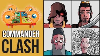 Commander Clash S6 E4 Anything Goes Arcum vs Lazav vs Maga vs Toshiro [upl. by Nwavahs]