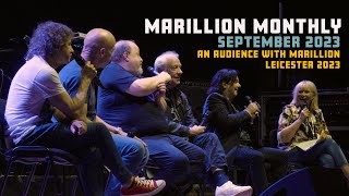 Marillion Monthly  September Special  An Audience With Marillion at the UK Marillion Weekend [upl. by Neehsas231]