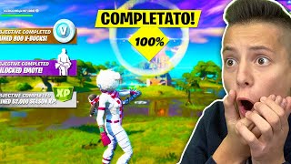 COMPLETO TUTTE LE SFIDE PER IL LIVELLO 300 IN UNA PARTITA  FORTNITE [upl. by Nodnnarb]