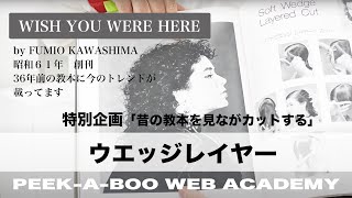 川島文夫著書『WISH YOU WERE HERE』からウエッジレイヤーを切ってみた 前編 [upl. by Annol893]