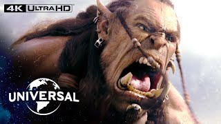 Warcraft  Durotan vs Guldan Fight in 4K HDR [upl. by Lorn]