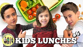 KIDS SCHOOL LUNCH IDEAS  KIDS PACKING THEIR OWN LUNCHES COLLAB w THE WADS  PHILLIPS FamBam [upl. by Ayojal816]