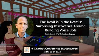 The Devil is In the Details Surprising Discoveries Around Building Voice Bots by Derek Roberti [upl. by Katusha]