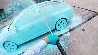 Touchless Blue Foam Wash with Nerta Triple Foam [upl. by Gordan752]