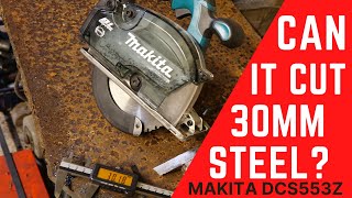 MAKITA DCS553Z Worlds Best Metal Cutter  It can cut everything [upl. by Issak]