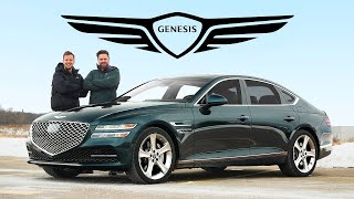 2021 Genesis G80 Review  60000 Mercedes Killing Machine [upl. by Aronos744]