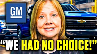 HUGE NEWS GM CEO Just SHUT DOWN EV Production [upl. by Ralyat71]