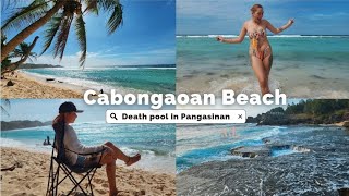 CABONGAOAN BEACH DEATH POOL IN PANGASINAN VLOG 163 [upl. by Okemak]