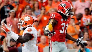 Georgia vs Clemson Live Comentary Reaction [upl. by Varhol]