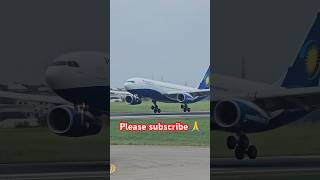 Airbus A330 Rwandair landing rwandair airbus landing airliner 🎥thenaijaspotter [upl. by Karissa]