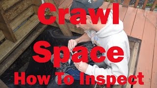 How to Inspect a Crawl Space [upl. by Xymenes]