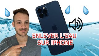 ASTUCE IOS 14 SUR IPHONE  SON POUR ÉJECTER LEAU COMMENT ENLEVER LEAU SUR LIPHONE 12 [upl. by Anwahsak987]