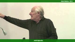 Alain Badiou Being and Change In A World 2012 [upl. by Aenahs]