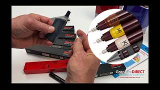 Rotring Isograph technical drawing pens [upl. by Hedberg]