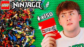 I Opened 150 NINJAGO MINIFIGURE Packs… [upl. by Timms]