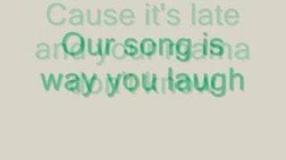 quotOur Songquot with Lyrics [upl. by Kylah325]