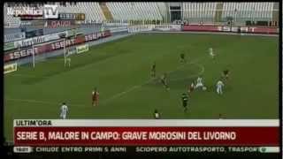 Morto Piermario Morosini durante la partita PescaraLivorno Video [upl. by Sothena]