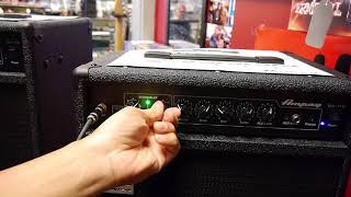 AMPEG BASS AMP  New BA Series Combos [upl. by Nylak85]