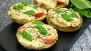 Airfryer Caprese Broodjes [upl. by Zildjian]