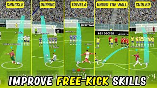 Improve Your Freekick Skills in eFootball 2024 Mobile [upl. by Corrine]