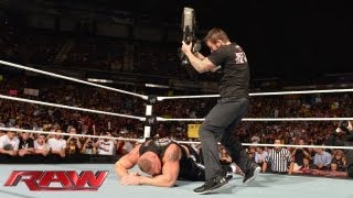 CM Punk vs Paul Heyman Raw August 12 2013 [upl. by Rogers]