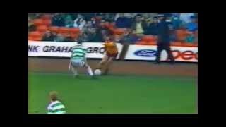 Motherwell 2 Celtic 1 Celtic Park 11th February 1989 [upl. by Dnalhsa25]