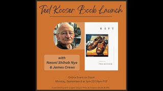 Ted Kooser Book Launch for RAFT [upl. by Dorri]