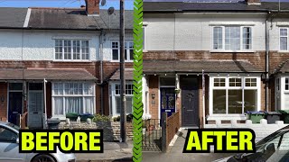 HOUSE RENOVATION IN 8 MINS INSANE TRANSFORMATION UK [upl. by Ardnahsal]