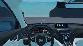 2021 Acura RDX Technology Package AWD SUV 0140 MPH In Roblox [upl. by Rokach611]