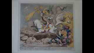 Donald Coverdale discusses the cartoons of James Gillray [upl. by Airda]