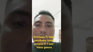 Sriwijaya FC hajar persikabo habishabisan 51 tanpa ampun gaessss [upl. by Sydel]