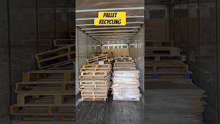 Pallet Haul to the Recycling Warehouse short [upl. by Korie]