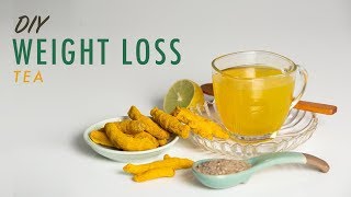 Turmeric Tea For Weight Loss  DIY Weight Loss Tea [upl. by Egres]