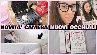 NUOVI OCCHIALI NOVITA IN CAMERA DA LETTO E WAFFLE FATTI IN CASA [upl. by Assirrak]