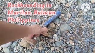 Rockhounding in Marilao River [upl. by Simeon]