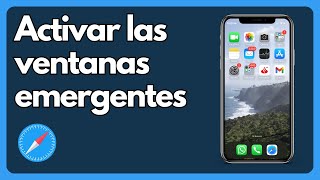 Cómo permitir o activar las ventanas emergentes en Safari en tu iPhone [upl. by Naginarb]