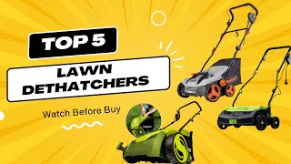 Best Lawn Dethatchers On The Market 2023 👉 Top 5 Best Lawn Dethatchers Review [upl. by Ajuna516]