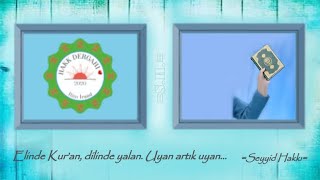 ♥ Elinde Kur’an dilinde yalan Uyan artık uyan [upl. by Enitnelav979]