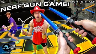 NERF GUN GAME  MELEE EDITION First Person Battle [upl. by Haye]