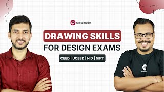 Drawing Skills for Design Exam  CEED  UCEED  NID  NIFT [upl. by Dietrich]