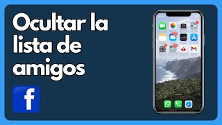 Cómo ocultar la lista de amigos en Facebook  Tutorial [upl. by Letnuhs]