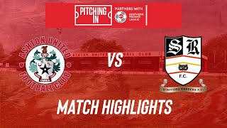 Match Highlights Stafford Rangers H 00 [upl. by Uolymme611]